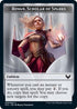 Fractal // Emblem - Rowan, Scholar of Sparks Double-sided Token [Strixhaven: School of Mages]