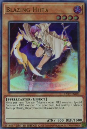 Blazing Hiita (LART-EN034) [The Lost Art Promotion]