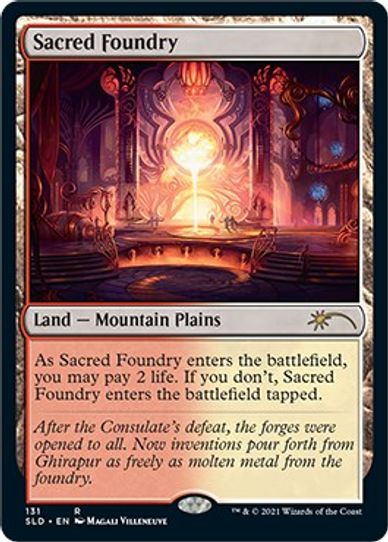 Sacred Foundry (131) [Secret Lair Drop Series]