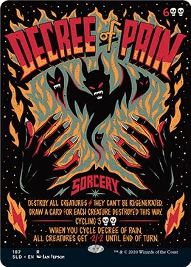 Decree of Pain (187) [Secret Lair Drop Series]