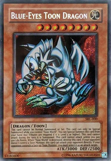 Blue-Eyes Toon Dragon (SRL-) (SRL-000) [Spell Ruler]