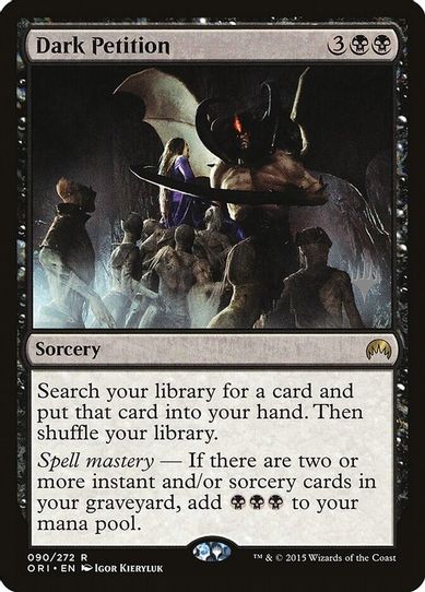 Dark Petition (90) [Promo Pack: Kaldheim]