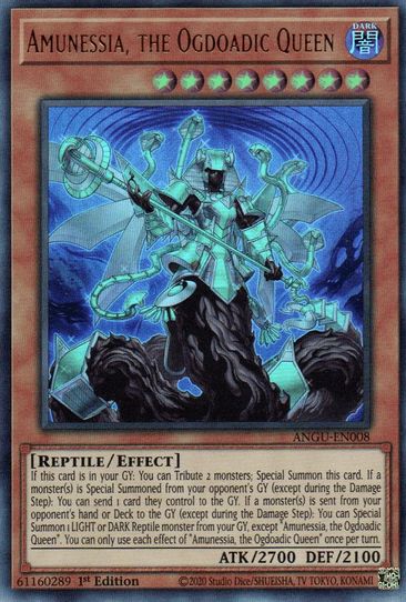 Amunessia, the Ogdoadic Queen (ANGU-EN008) [Ancient Guardians]