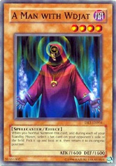 A Man with Wdjat (DR1-EN016) [Dark Revelation Volume 1]