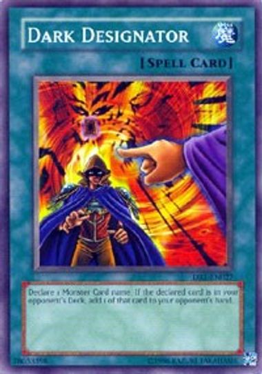 Dark Designator (DR1-EN027) [Dark Revelation Volume 1]