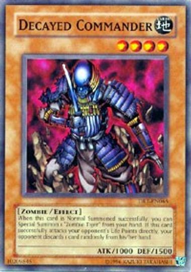 Decayed Commander (DR1-EN065) [Dark Revelation Volume 1]