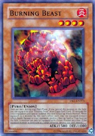 Burning Beast (DR1-EN071) [Dark Revelation Volume 1]