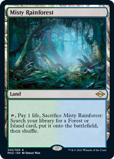 Misty Rainforest (250) [Modern Horizons 2]