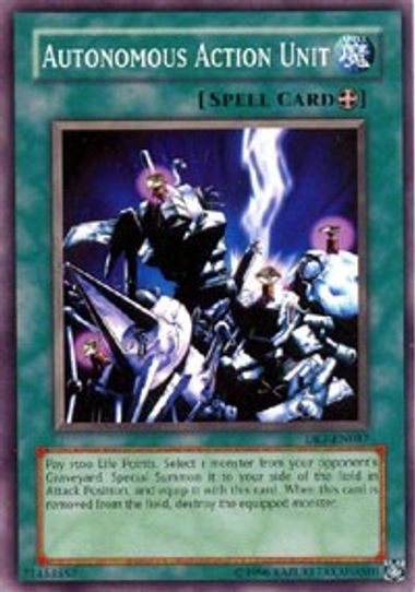 Autonomous Action Unit (DR1-EN087) [Dark Revelation Volume 1]