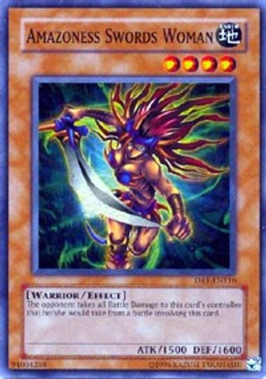 Amazoness Swords Woman (DR1-EN116) [Dark Revelation Volume 1]