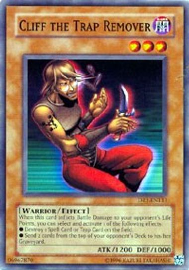 Cliff the Trap Remover (DR1-EN133) [Dark Revelation Volume 1]