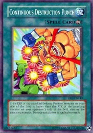 Continuous Destruction Punch (DR1-EN140) [Dark Revelation Volume 1]