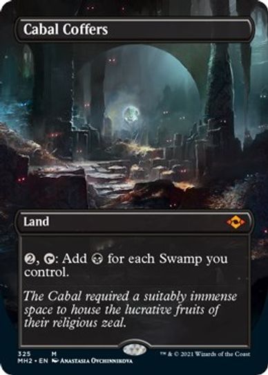 Cabal Coffers (Borderless) (325) [Modern Horizons 2]
