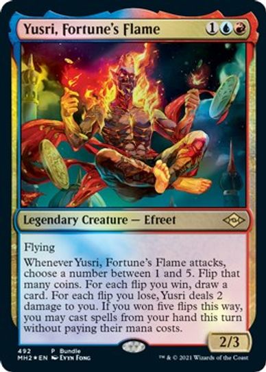 Yusri, Fortune's Flame (MH Bundle) (492) [Unique and Miscellaneous Promos]