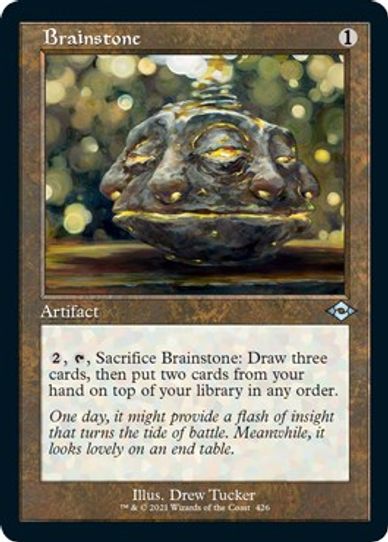 Brainstone (Retro Frame) (Foil Etched) (426) [Modern Horizons 2]