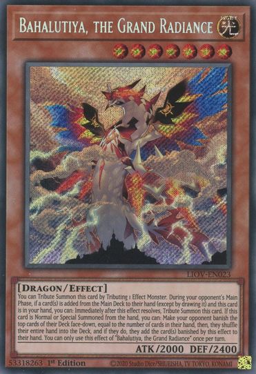 Bahalutiya, the Grand Radiance (LIOV-EN023) [Lightning Overdrive]