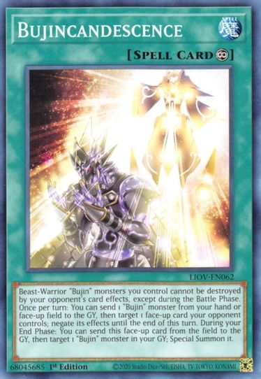 Bujincandescence (LIOV-EN062) [Lightning Overdrive]