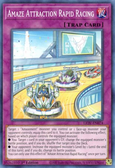 Amaze Attraction Rapid Racing (LIOV-EN074) [Lightning Overdrive]