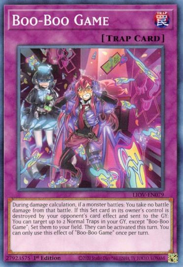 Boo-Boo Game (LIOV-EN079) [Lightning Overdrive]