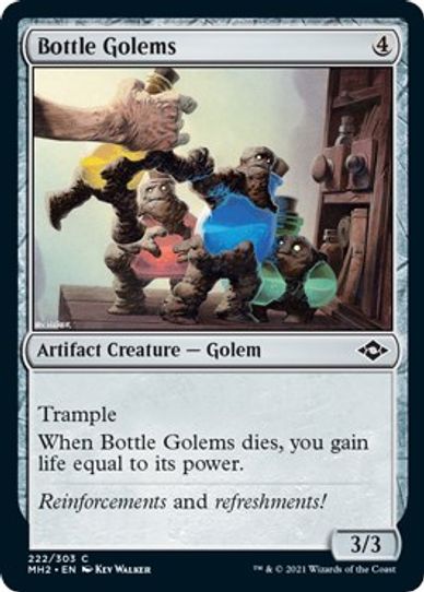 Bottle Golems (222) [Modern Horizons 2]