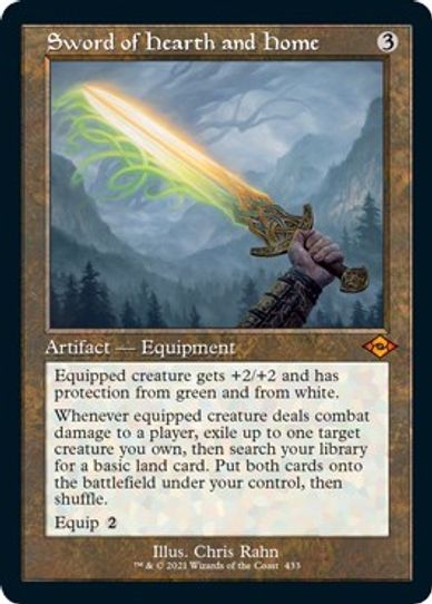 Sword of Hearth and Home (Retro Frame) (433) [Modern Horizons 2]