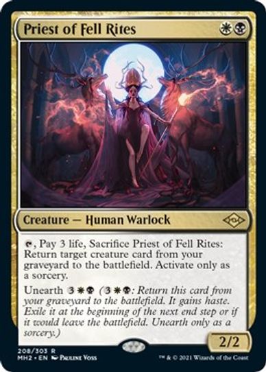 Priest of Fell Rites (208) [Modern Horizons 2]