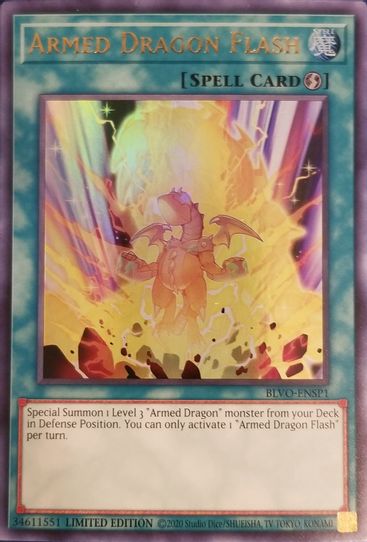 Armed Dragon Flash (BLVO-ENSP) (BLVO-ENSP1) [Blazing Vortex]