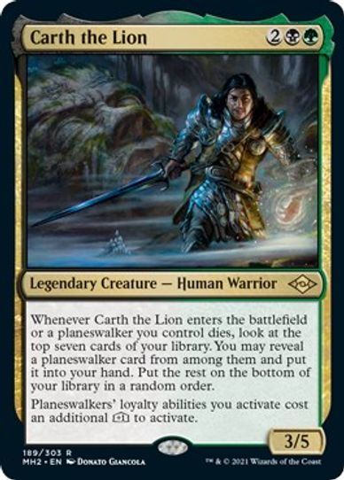 Carth the Lion (189) [Modern Horizons 2]
