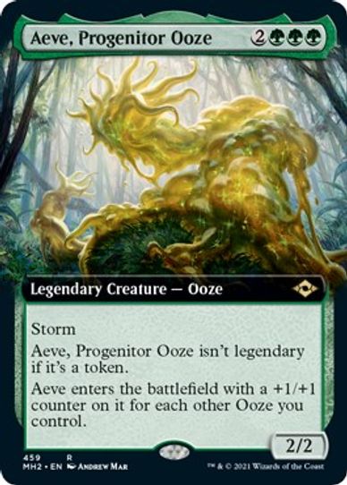 Aeve, Progenitor Ooze (Extended Art) (459) [Modern Horizons 2]