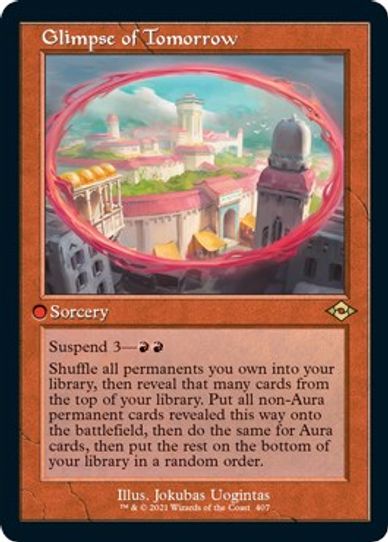 Glimpse of Tomorrow (Retro Frame) (407) [Modern Horizons 2]