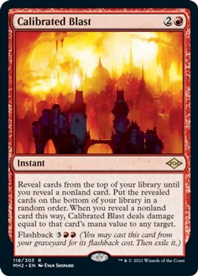Calibrated Blast (118) [Modern Horizons 2]