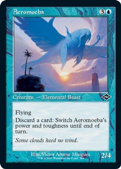 Aeromoeba (Retro Frame) (Foil Etched) (389) [Modern Horizons 2]