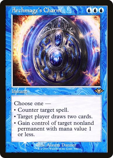 Archmage's Charm (Retro Frame) (7) [Modern Horizons]