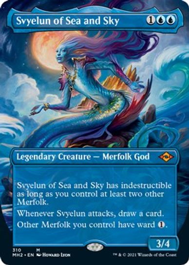 Svyelun of Sea and Sky (Borderless) (310) [Modern Horizons 2]