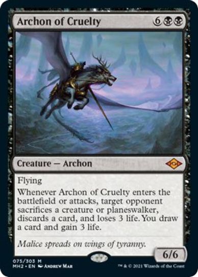 Archon of Cruelty (75) [Modern Horizons 2]