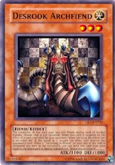 Desrook Archfiend (DR1-EN232) [Dark Revelation Volume 1]