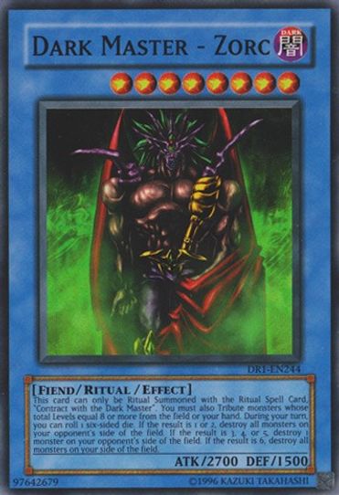 Dark Master - Zorc (DR1-EN244) [Dark Revelation Volume 1]