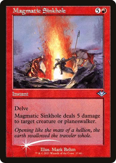 Magmatic Sinkhole (Retro Frame) (17) [Modern Horizons]
