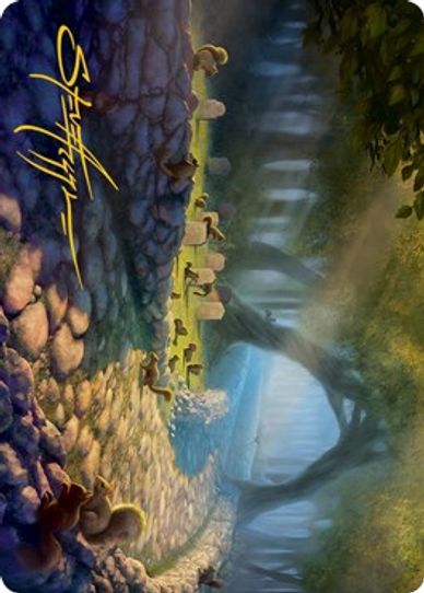 Squirrel Sanctuary Art Card (Gold-Stamped Signature) (70) [Art Series: Modern Horizons 2]