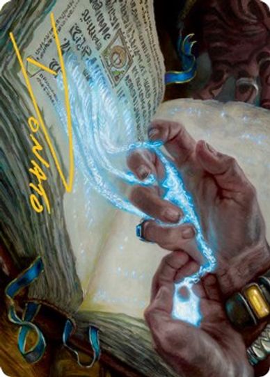 Mystic Redaction Art Card (Gold-Stamped Signature) (16) [Art Series: Modern Horizons 2]
