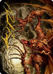 Archfiend of Sorrows Art Card (Gold-Stamped Signature) (26) [Art Series: Modern Horizons 2]