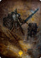 Dakkon, Shadow Slayer Art Card () (Gold-Stamped) (48) [Art Series: Modern Horizons 2]