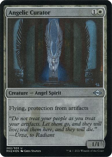 Angelic Curator (Foil Etched) (262) [Modern Horizons 2]