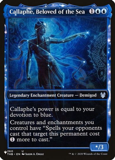 Callaphe, Beloved of the Sea (Showcase) (260) [The List]