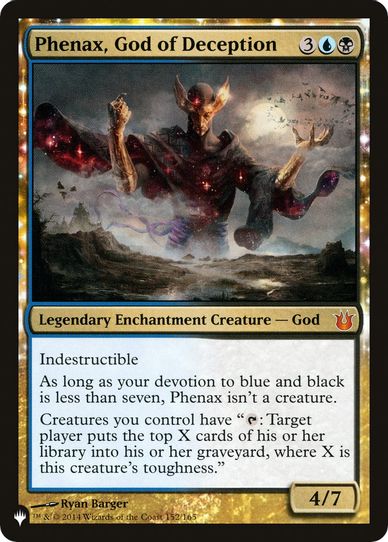 Phenax, God of Deception (152) [The List]