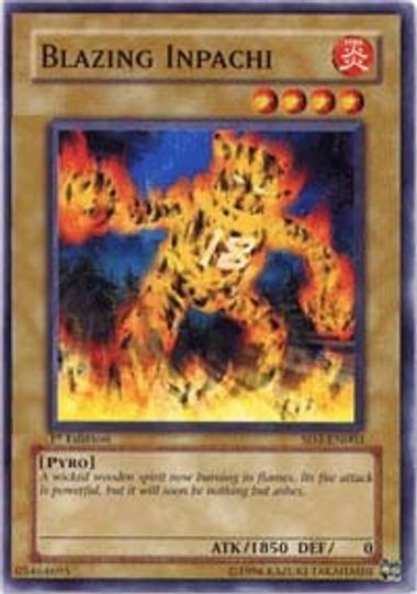 Blazing Inpachi (SD3-EN003) [Structure Deck: Blaze of Destruction]