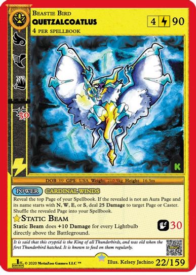 Quetzalcoatlus (22) [Cryptid Nation: Kickstarter Edition]