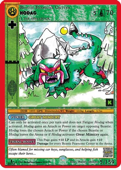 Hodag (5) [Cryptid Nation: Kickstarter Edition]
