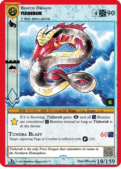 Tizheruk (19) [Cryptid Nation: Kickstarter Edition]