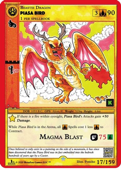 Piasa Bird (17) [Cryptid Nation: Kickstarter Edition]